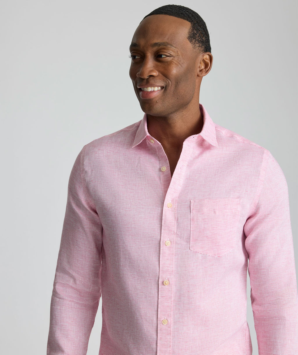 Wrinkle-Resistant Linen Wildehart Shirt
